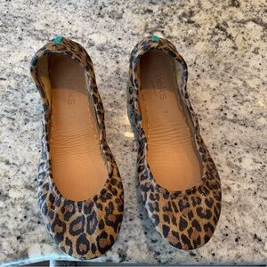 Tieks Leopard Pattern Flats